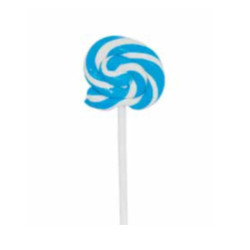 Lecca Lecca - Luna Park Lollipops - Bianco e Azzurro Espositore 36...