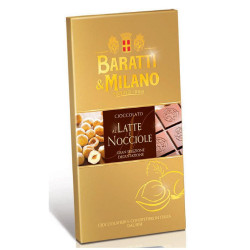 Tavoletta Cioccolato al Latte - Baratti & Milano - Latte e Nocciola...