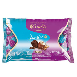 Maxi Ovetti Cioccolato Latte - Witor's - Con Ripieno con Cereali -...