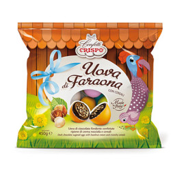 Ovetti Cioccolato Fondente Confettati - Uova di Faraona Crispo -...