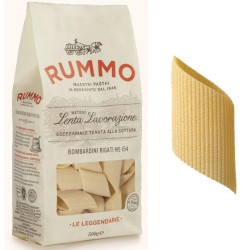 Pasta Rummo - 500 gr - Le Leggendarie - Bombardini Rigati N° 154