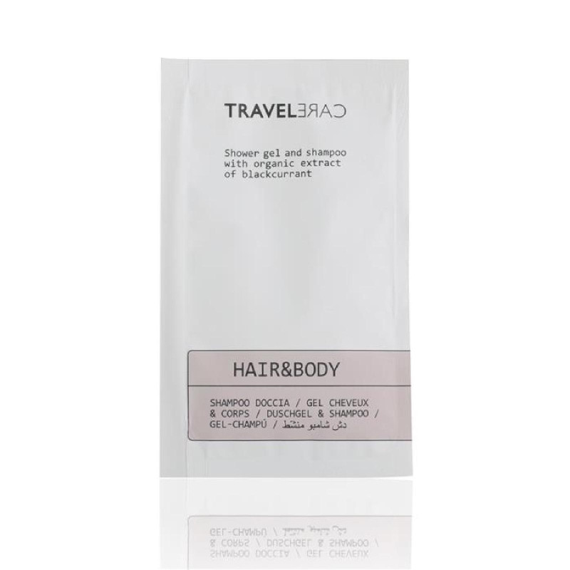 Shampoo Doccia Gel - Travel Care - 100 Bustine da 10 ml