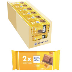 Tavolette Ritter Sport Mini Duo - Gusto CornFlakes - Espositore da...