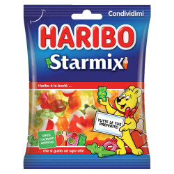 Caramella Gommose - Haribo - Frutta - Starmix - Bustina da 100 g