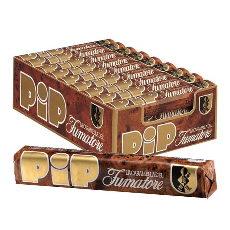 Caramelle Pip - La Caramelle Del Fumatore - 24 Pacchetti 33gr