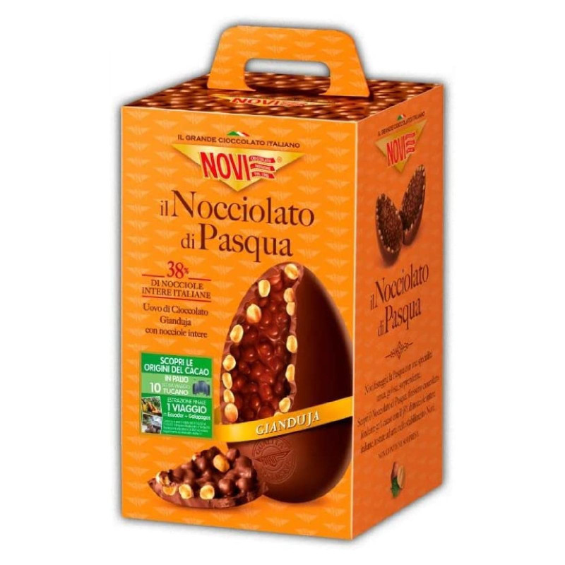 Uovo Pasqua - Novi - Uovo Nocciolato - Gianduia - 370 g