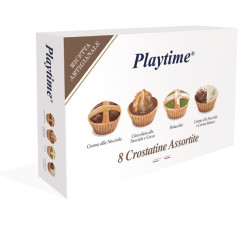 Crostatine PlayTime - 8 Crostatine Assortite - Box da 200 g 