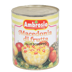 Frutta Ambrosio - Macedonia di Frutta allo Sciroppo - Barattolo da...