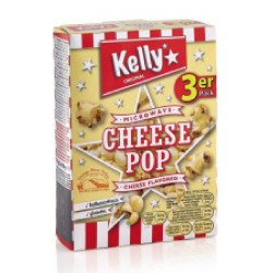 Pop Corn Kelly Per Microonde - Cheese Pop - Gusto Formaggio - 3 x...