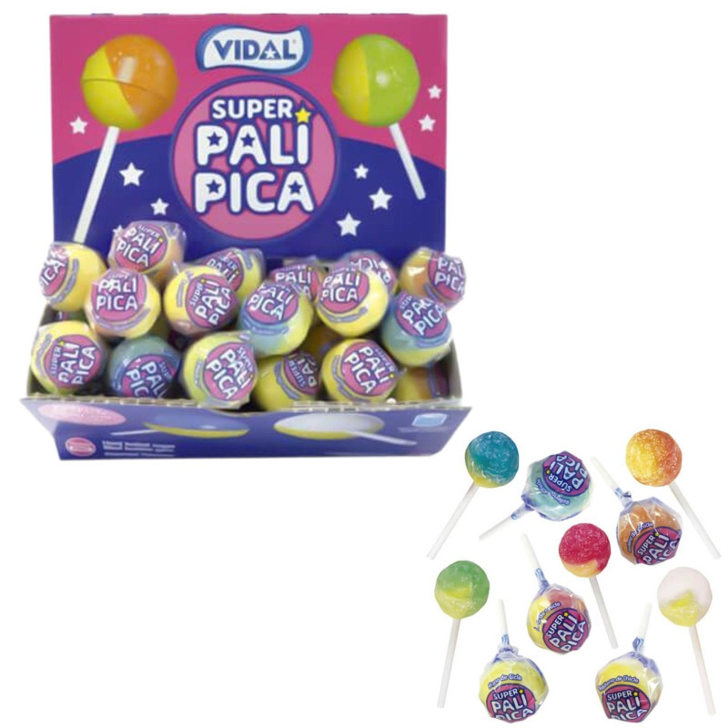 Lecca Lecca - Bum Bums - Vidal - Super PaliPica - Box da 100 pz