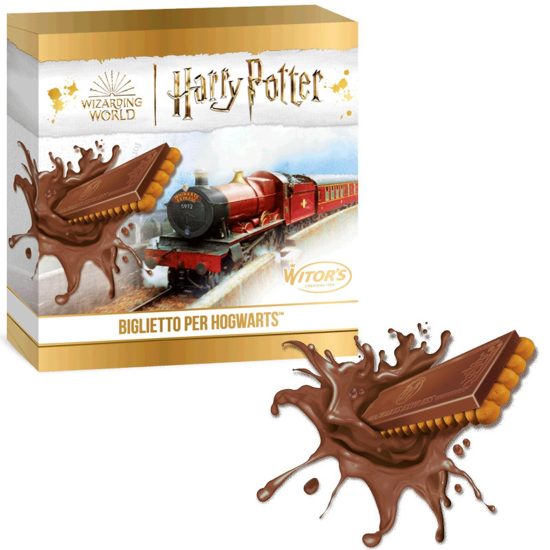 Snack Witor's - Harry Potter - Cioccolato al Latte - Witor's - 126 g - 6 Barrette da 21 g