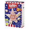 Pop Corn Kelly Per Microonde - Pop Corn - Salati - 3 x 90 g (270 g)