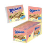 Wafer Manner - Wafer Integrali Con Crema alla Nocciola - 12 x 75 g