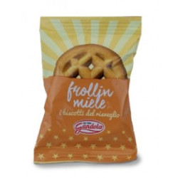 Biscotti Gandola - Bis Frollino al Miele - 200 Pezzi da 13 g