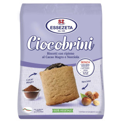 Biscotti Ciocobrini - Cacao Magro e Nocciola - Senza Zucchero -...