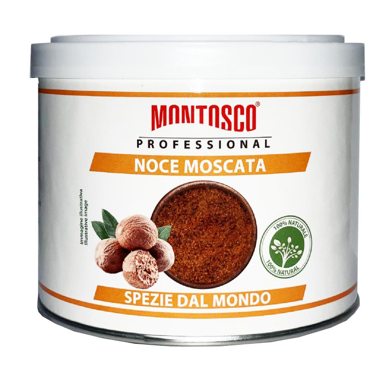 Noce Moscata Macinata - Montosco - Professional - Barattolo da 245 g