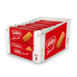 Biscotti Lotus - Biscotti Biscoff - 20 Pacchetti da 25 g