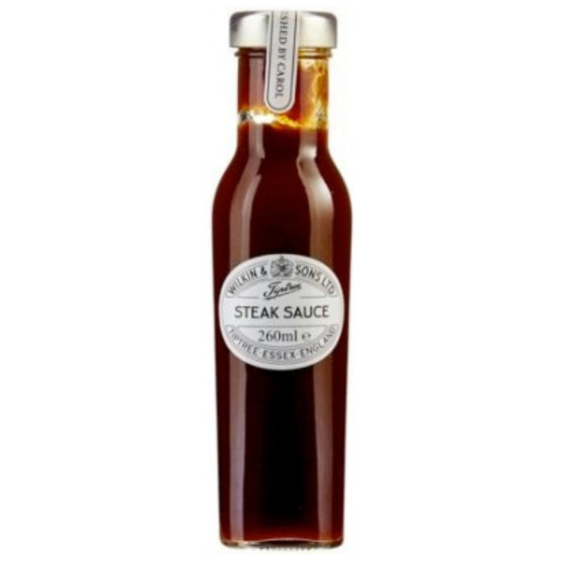 Ketchup Wilkin & Sons - Steak Sauce - Salse per Bistecche - Bottiglia Vetro - 310 g