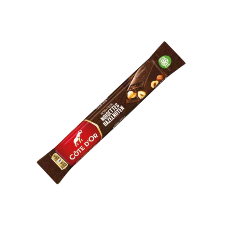 Barrette Cioccolato Fondente con Nocciole - Cote D'Or - Bouchee 32 pz da 45 gr