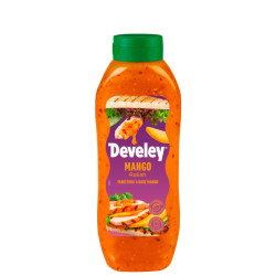 Salsa Relish - Develey - Mango Relish - Bottiglia Squeeze - 875 ml