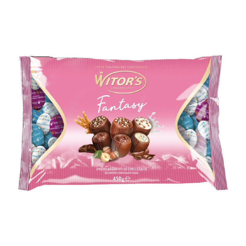 Ovetti Cioccolato Assortiti - Witor's - Mini e Maxi - Busta 450 g