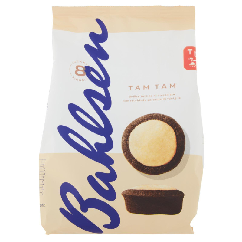 Merendine Bahlsen - Tam Tam Cioccolato - Soffici Tortine -192,5  g