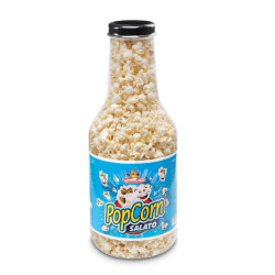 Maxi Bottiglia Pop Corn - Casa Del Dolce - Pop Corn Salato - 180 gr