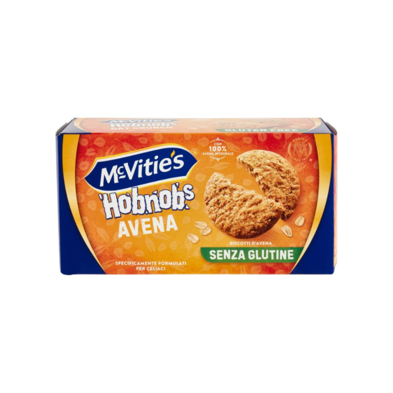 Biscotti D'avena McVitie's - Avena Hobnobs - Senza Glutine - 150 g