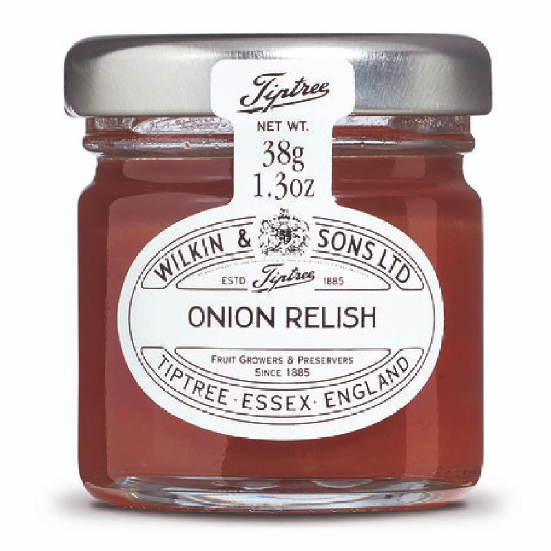 Onion Relish - Wilkin & Sons - Relish alla Cipolla - 72 Barattolini Vetro - 38 g