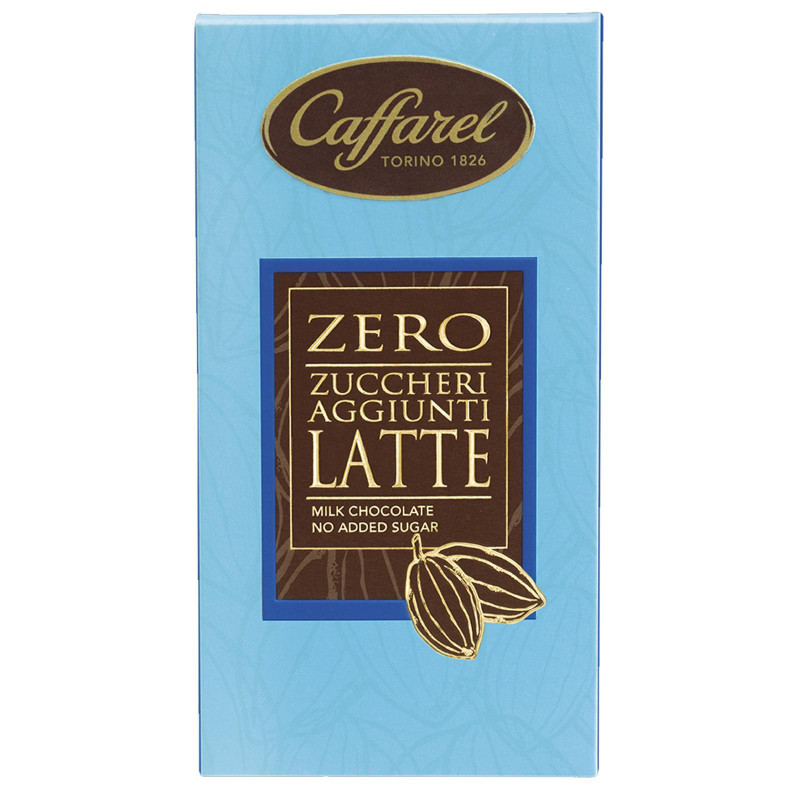 Tavoletta Cioccolato al Latte - Caffarel - Zero Zuccheri - 100 gr