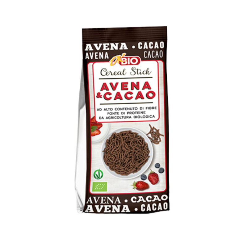 Cereal Stick - Fiorentini - Bio - Avena e Cacao - 130 g