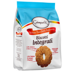 Biscotti Giampaoli - Biscotti Integrali - Senza Zuccheri Aggiunti -...