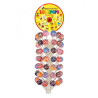 Maxi Lecca Lecca - Lollipop Gourmet XXL - Box da 120 Pz con Espositore