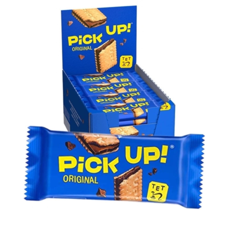 Biscotti Bahlsen - Pick Up - Original - Cioccolato al Latte - 24 x 28 g