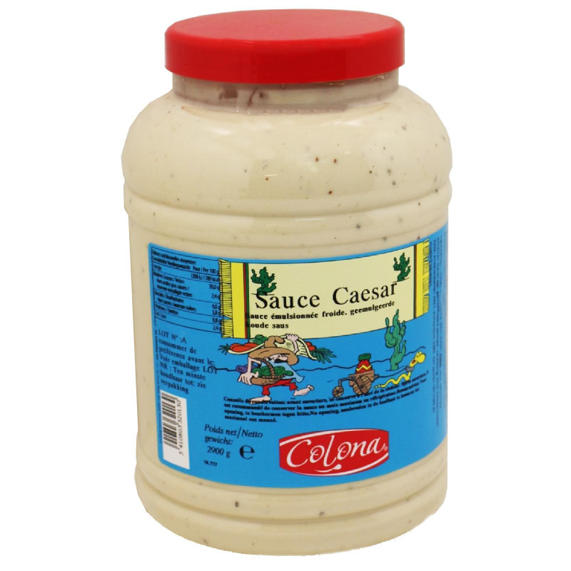 Salsa Caesar Snack - Colona - Caesar Dressing - Barattolo da 3 Litri