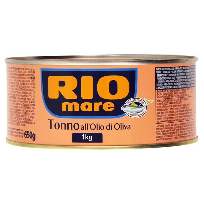 Tonno in Scatola all'olio d'oliva - Rio Mare - 1 Kg