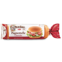 Pane Mulino Bianco - Pagnottelle Classiche Burger - 360 Gr