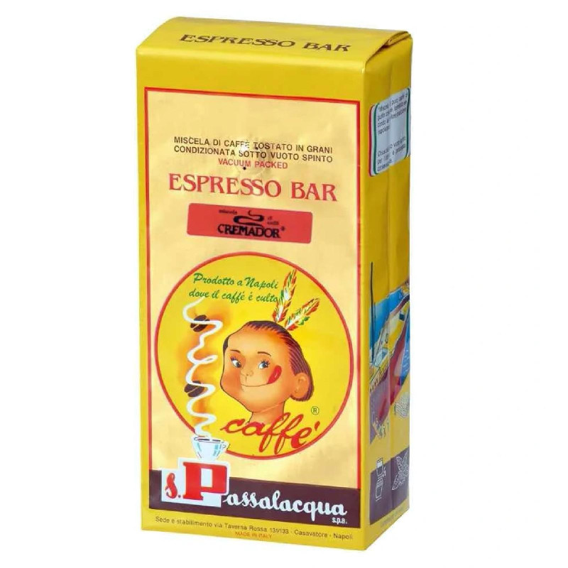 Caffè in Grani - Caffè Passalacqua - Cremador - Pacco da 1 Kg