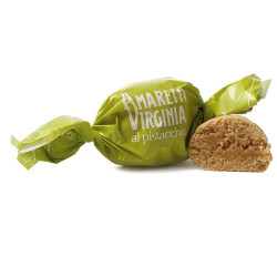 Amaretti Morbidi - Amaretti Virginia - Pistacchio - Busta da 900g 