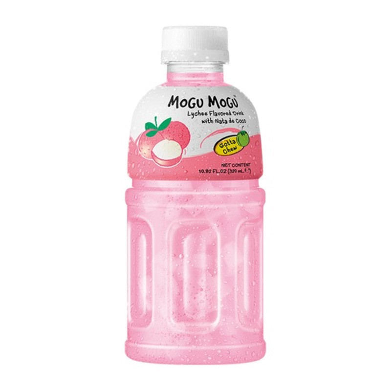 Bibita - Mogu Mogu - Lychee - 6 Bottiglie da 320 ml