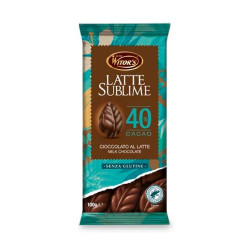 Tavoletta Cioccolato al Latte Sublime - Witor's - 40% Cacao - 100 gr