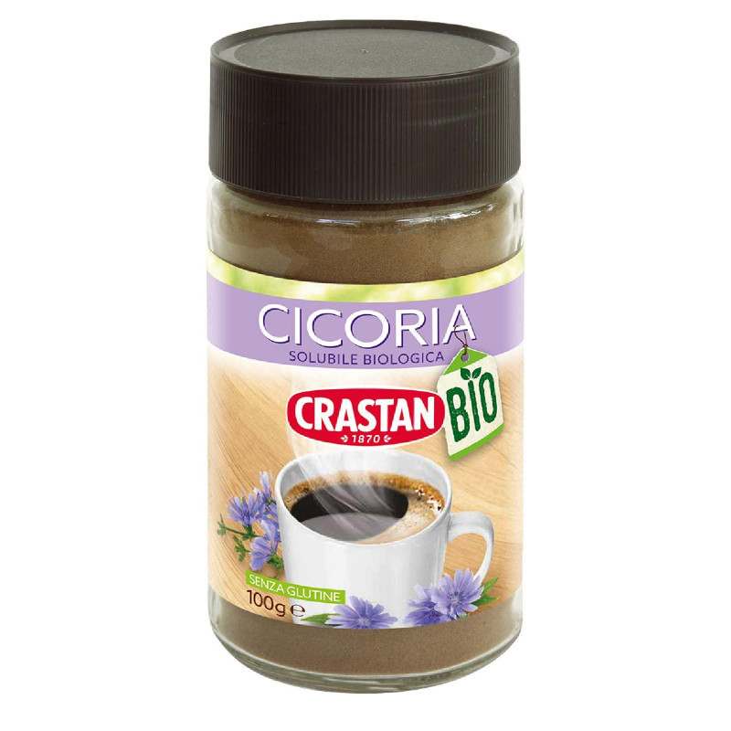 Cicoria Solubile Biologica - Crastan - Barattolo da 100 gr