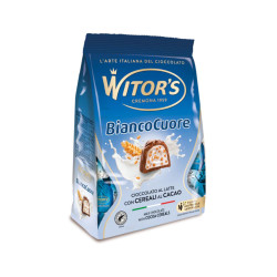 Praline Witor's - Bianco Cuore - Cioccolato al Latte con Cereali -...