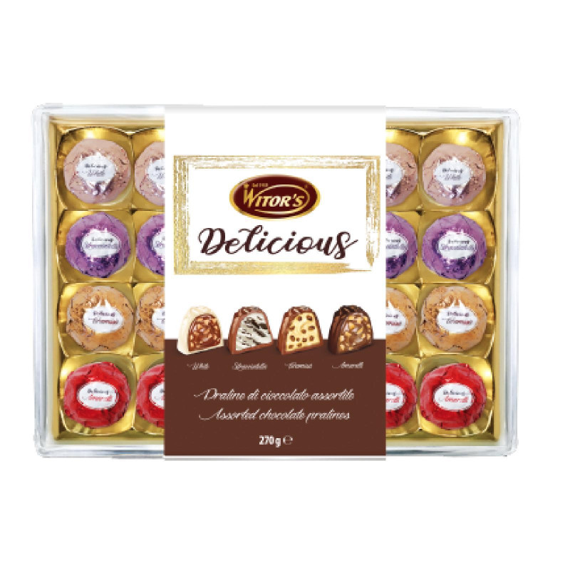 Cioccolatini Witor's - Gran Party Deliciuos - Confezione Regalo da 270 g