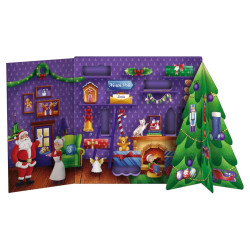 Calendario Avvento - Milka - in 3D - Natale - Confezione da 136 g