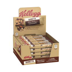 Barrette di Cereali - Kellogg's - Mandorle e Cioccolato - 16 x 32 g