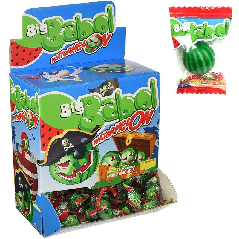 Gomme da Masticare - Big Babol- Water Melon - Anguria - 200 Gomme