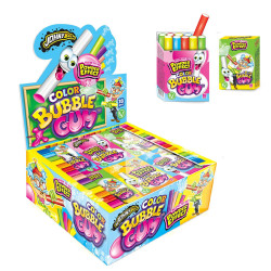 Gomme da Masticare a Bastoncino - Color Bubble Gum - JohnyBee - 18...