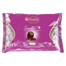 Mini Ovetti Cioccolato Fondente - Witor's - Con Ripieno Cacao -...