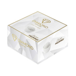 Vassoio Diamond Noisette - Confetti con nocciola Maxtris - Bianco -...